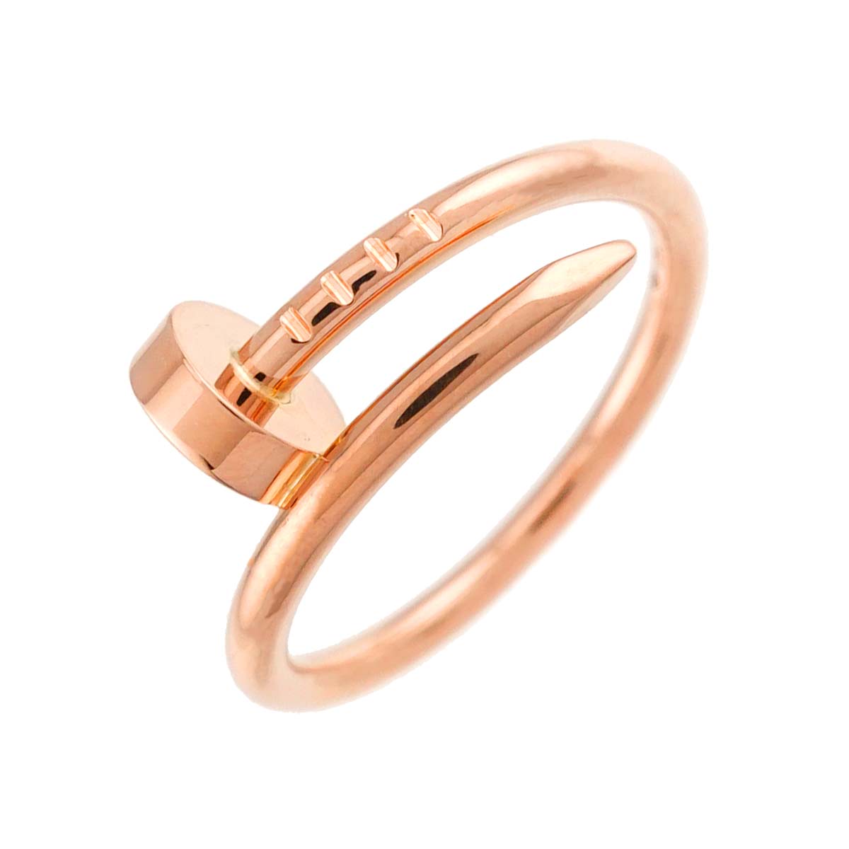 JUSTE UN CLOU SM Ring 18K PG 750 Size49 4.75-5(US)
