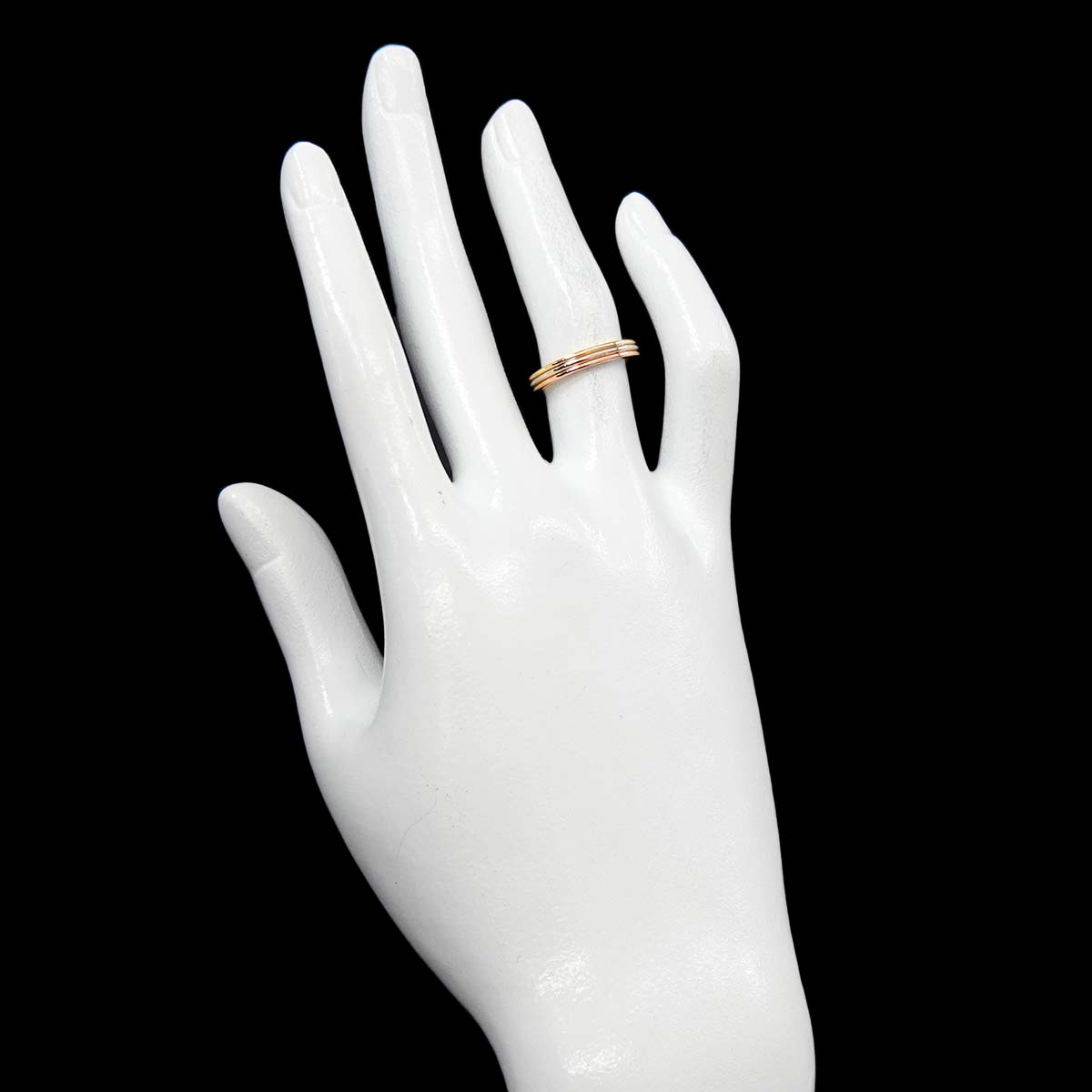 Vendome Ring 18K YG WG PG 750 size50 5.25(US)