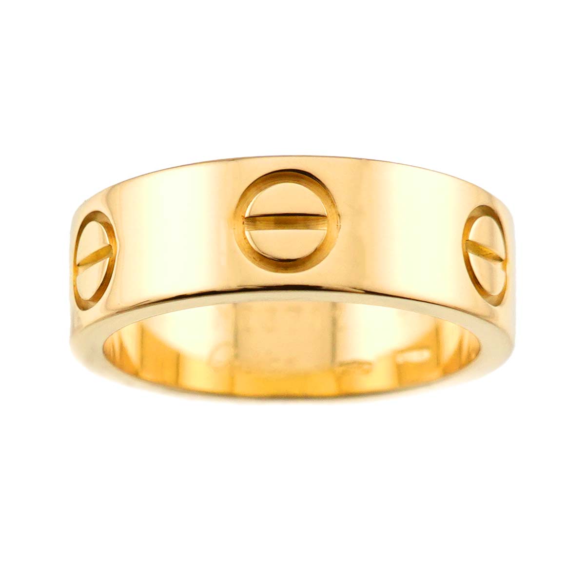 Love Ring 18K Yellow Gold 750 size49 4.5(US)