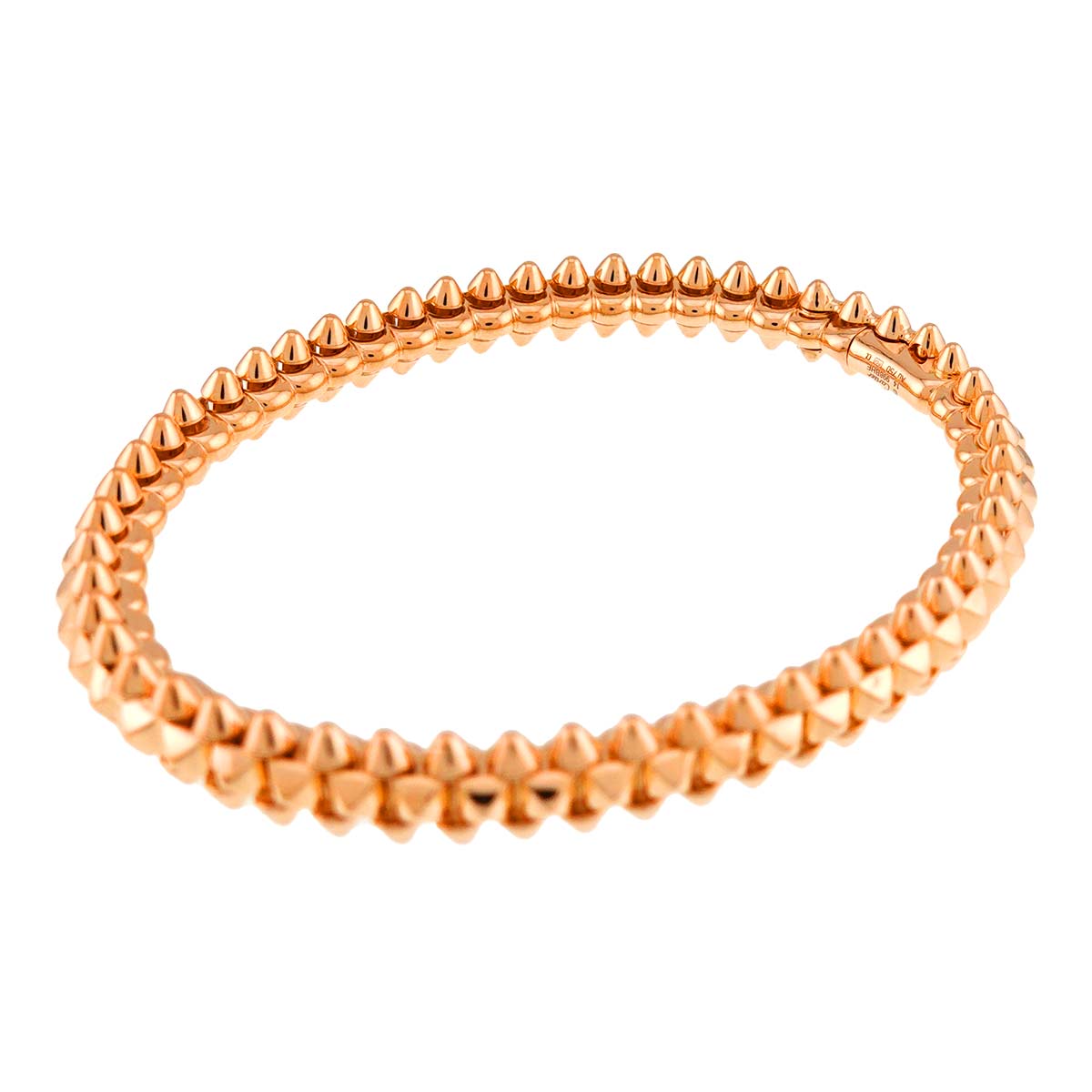 CLASH DE CARTIER SM Bracelet Bangle 18K Pink Gold 750 Size14