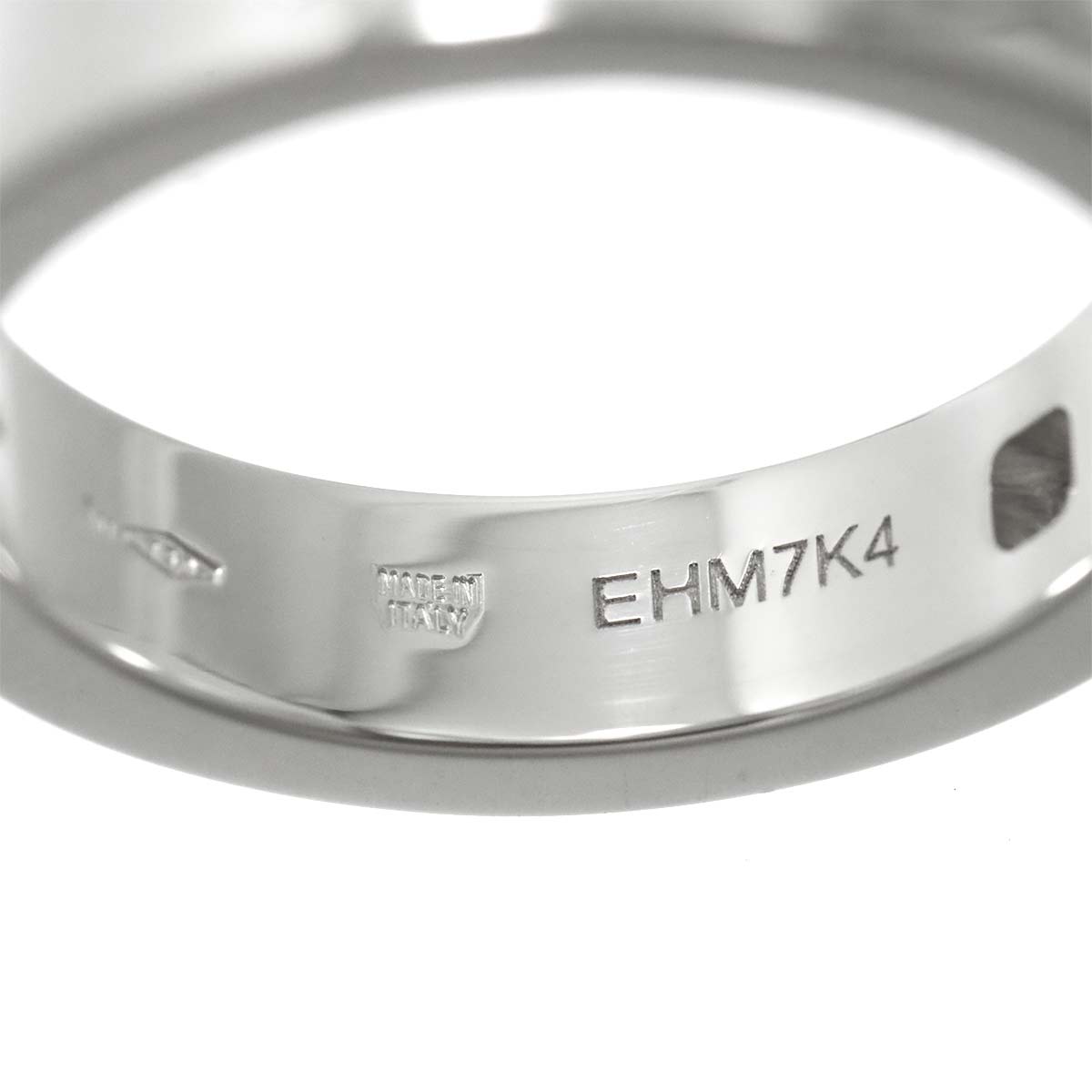 B-ZERO1 Diamond Ring 18K WG 750 size4.5(US)