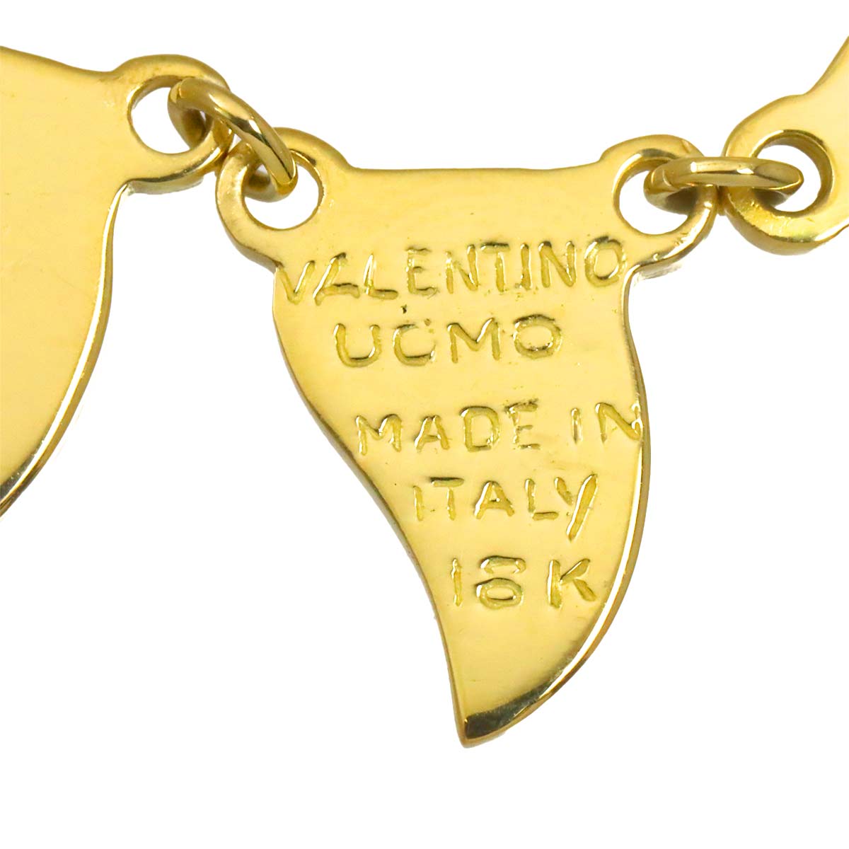 Enamel Necklace 18K Yellow Gold 750