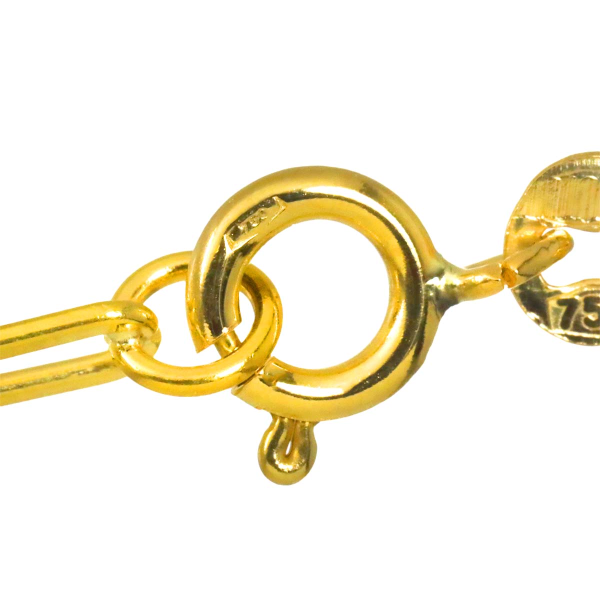 Enamel Necklace 18K Yellow Gold 750