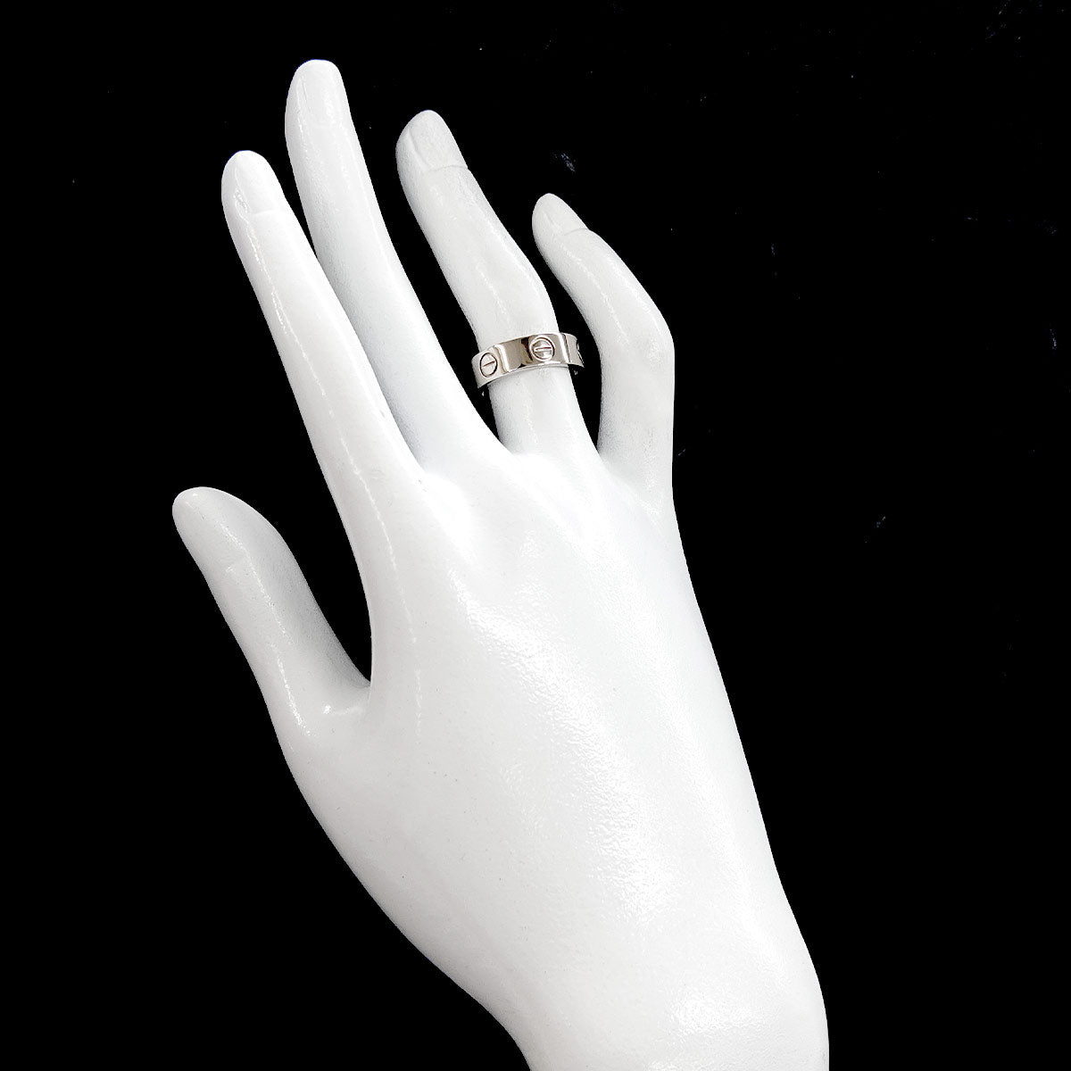 Love Classic Ring 18K White Gold 750 size51 5.25(US)