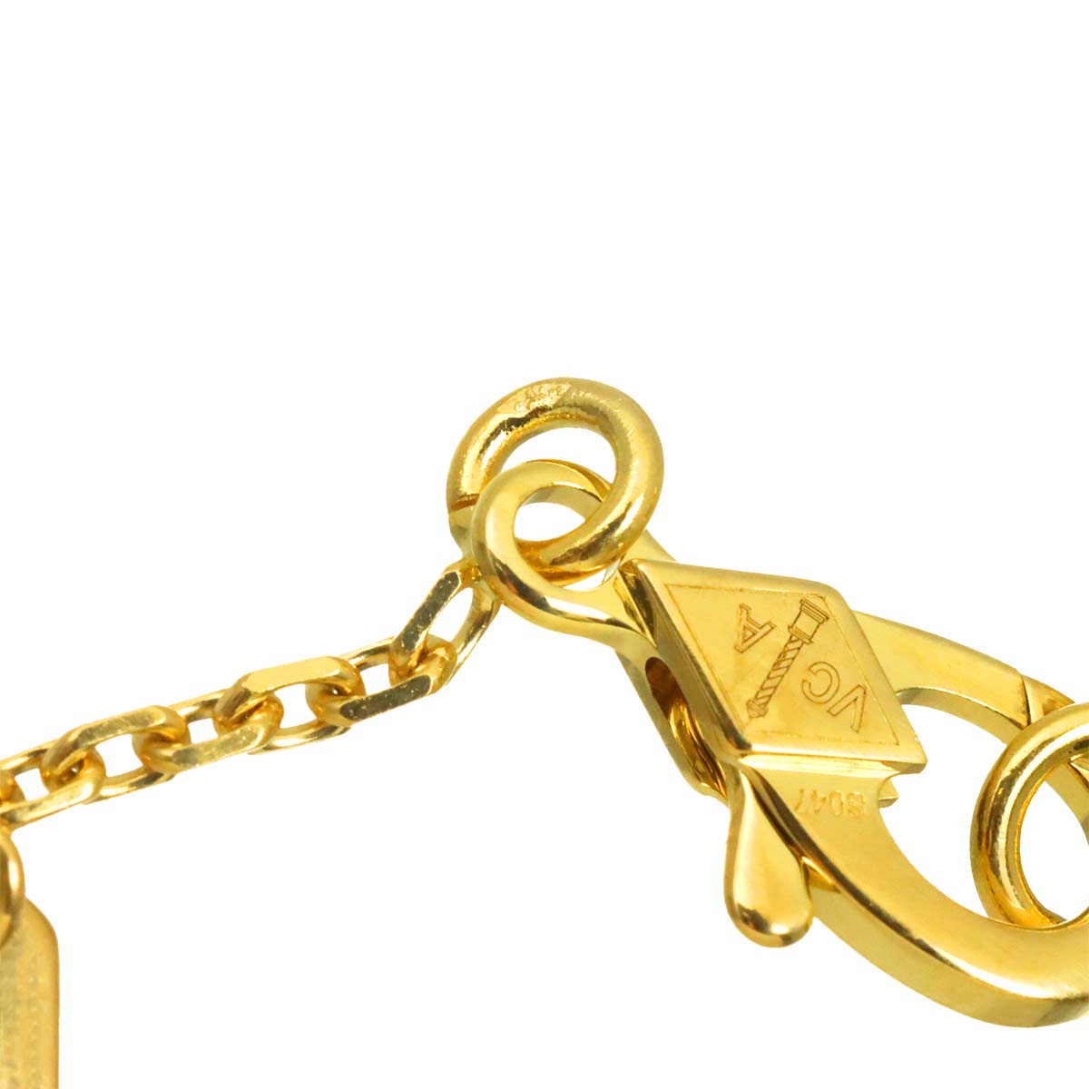 Vintage Alhambra MOP Necklace 18K YG 750