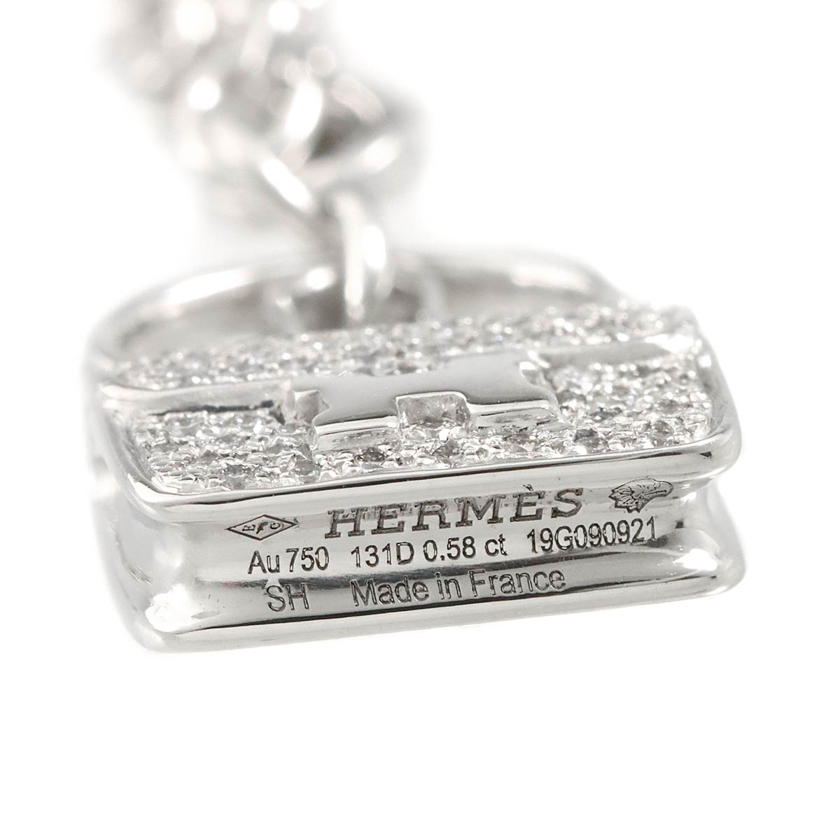 Diamond 0.58ct Bracelet 18K WG 750