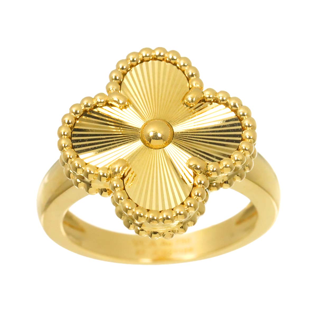 Vintage Alhambra Ring 18K YG 750 size47 4(US)