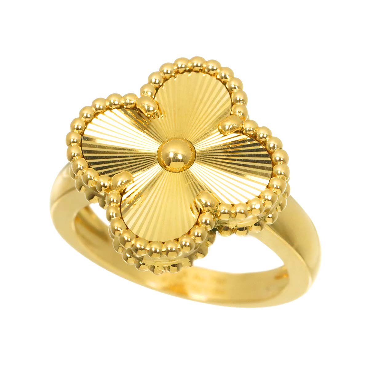 Vintage Alhambra Ring 18K YG 750 size47 4(US)