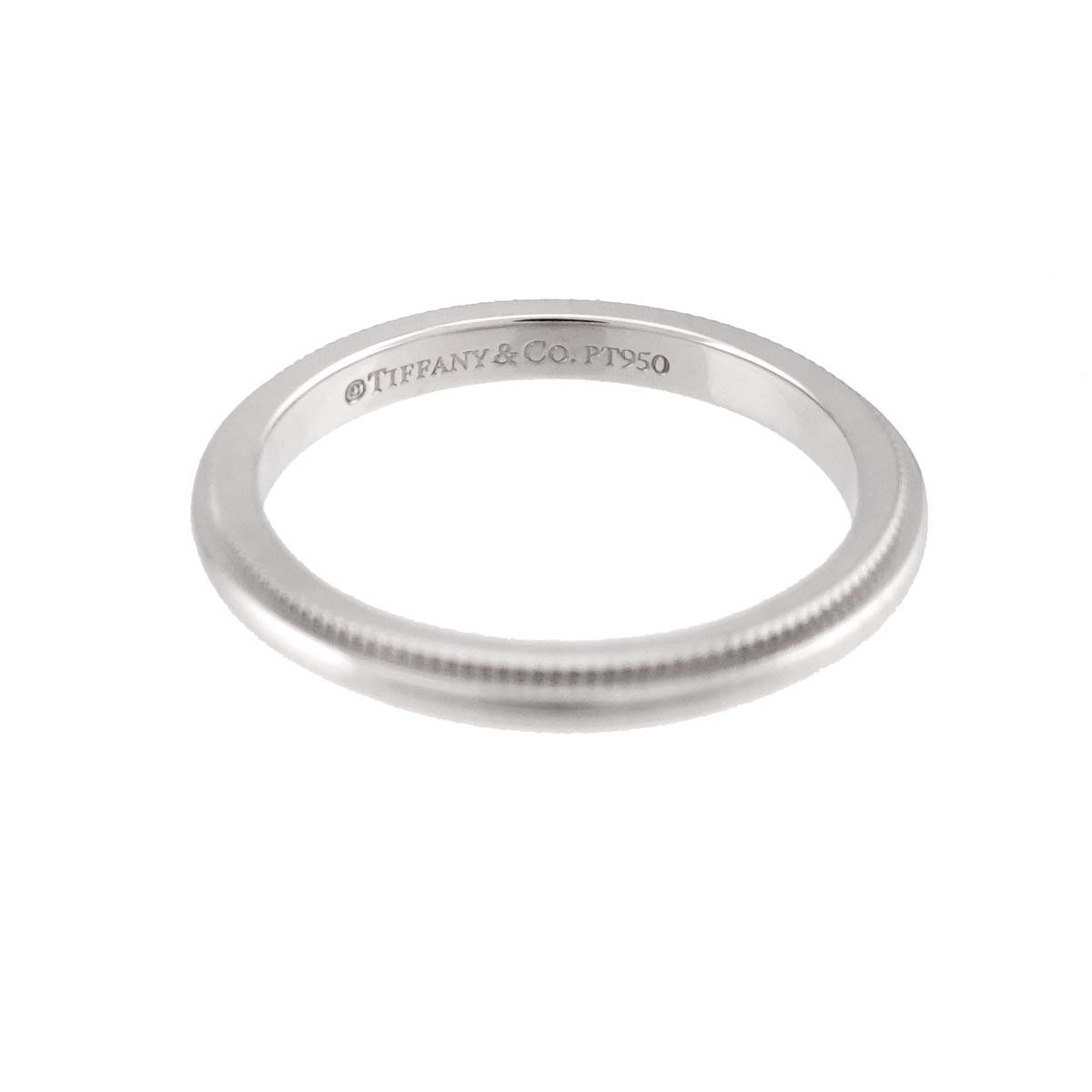 Milgrain Band Ring Pt Platinum Size3.75-4(US)