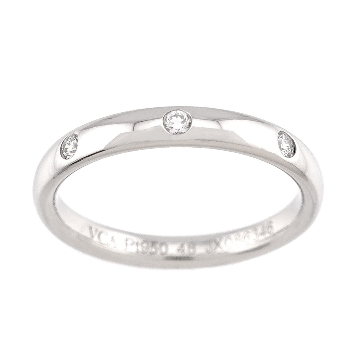 Tendrement Etoiles Ring Diamond Pt size48 4.5(US)