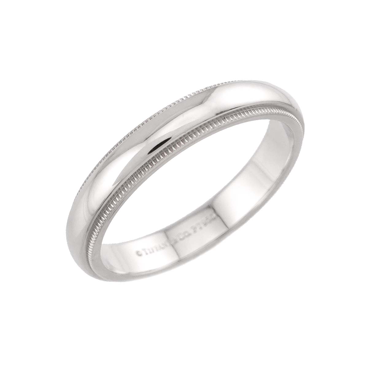 Milgrain Ring Pt Platinum Size9.75-10(US)