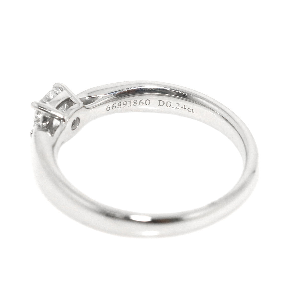 Harmony Diamond 0.24ct Ring Pt Size4(US)