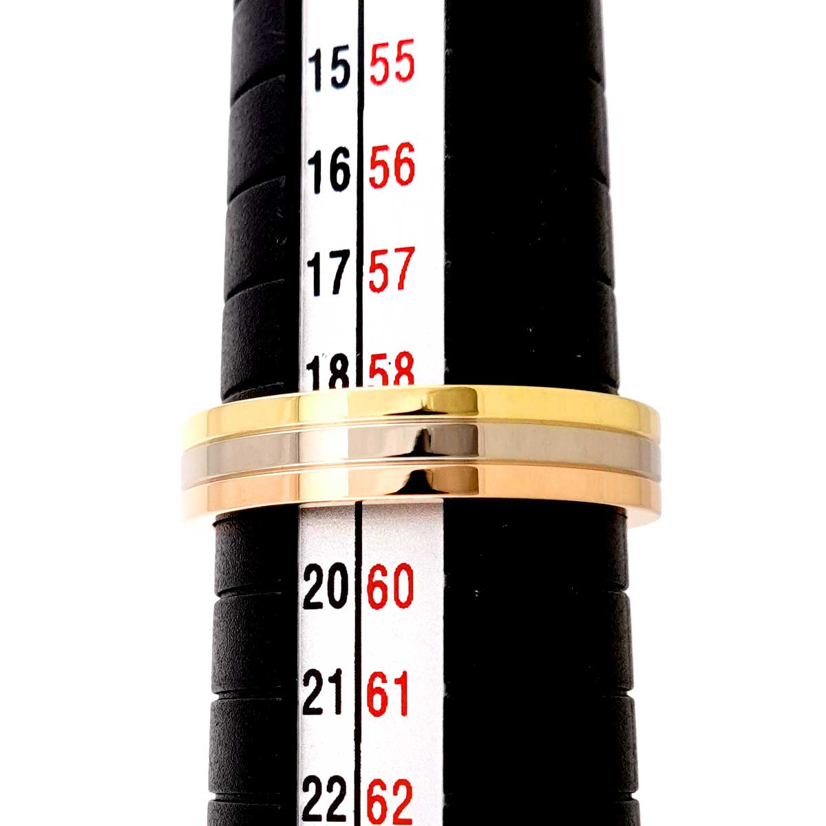 Vendome Ring 18K YG WG PG 750 size59 8.25-8.75(US)
