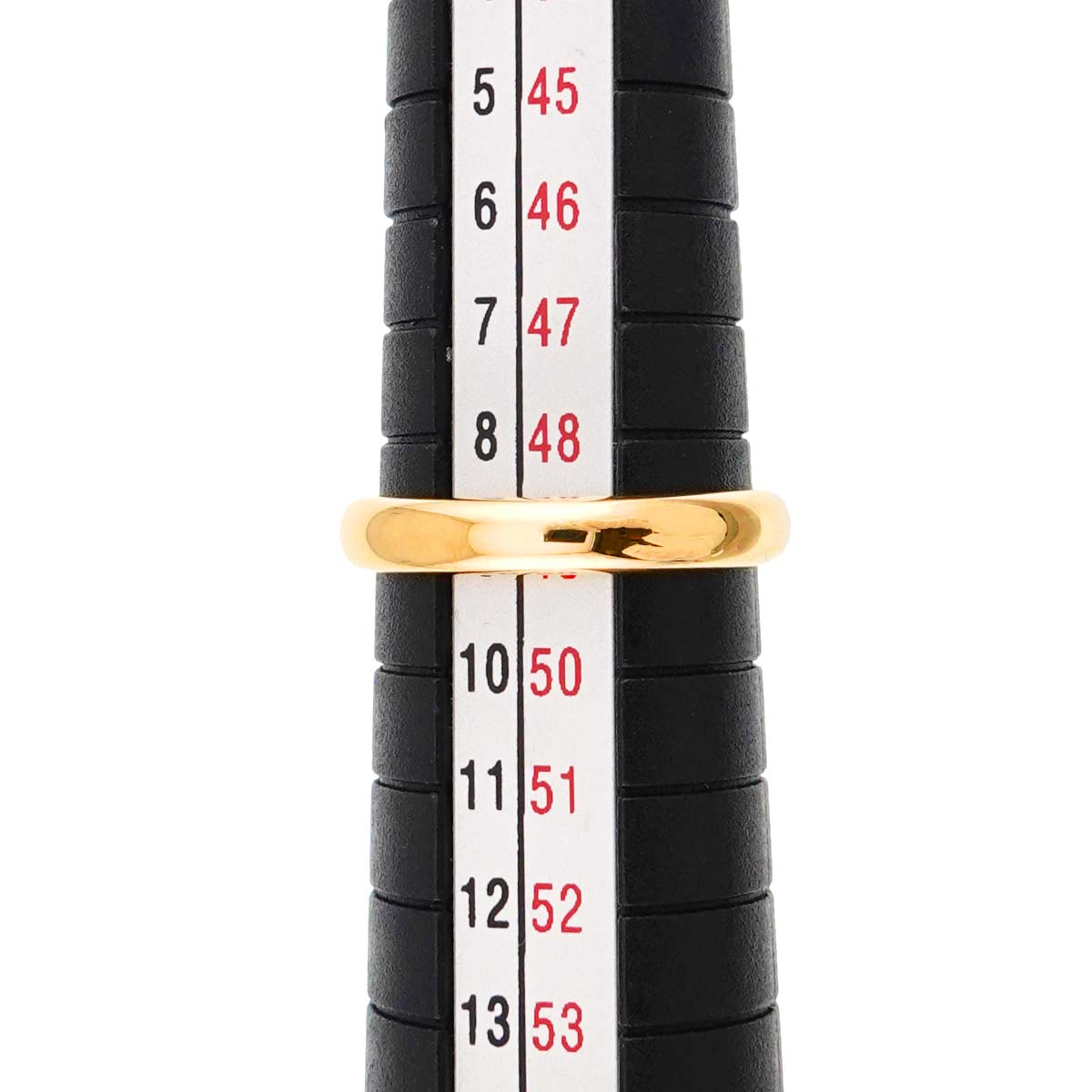 Forever Band Ring 18K Yellow Gold 750 Size 4.75-5(US)