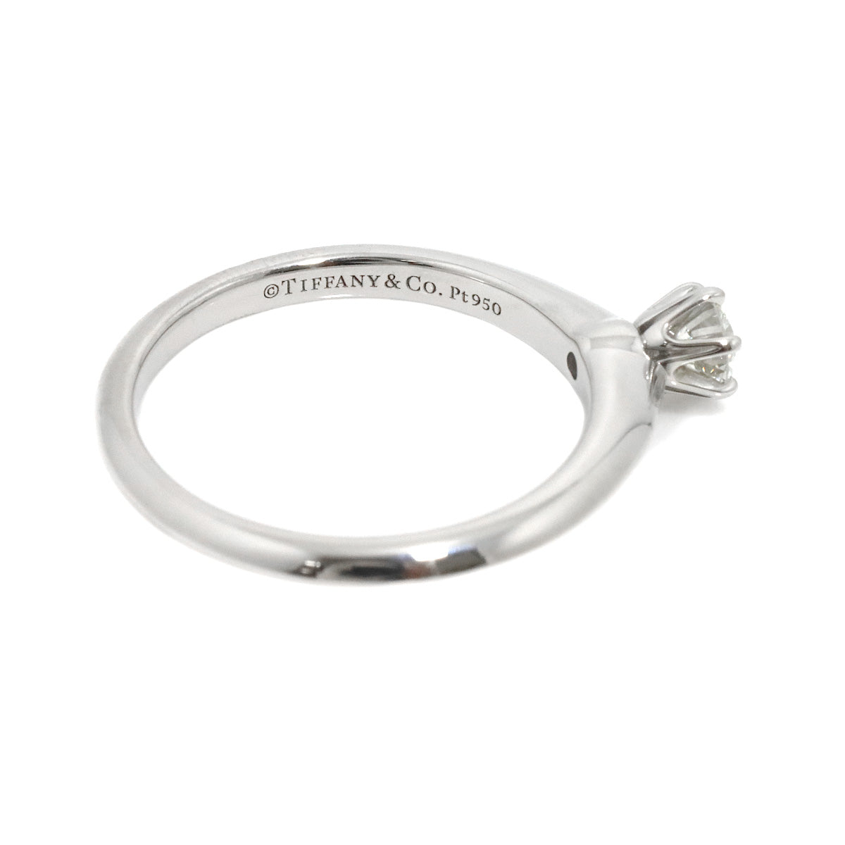 Diamond 0.21ct Ring Pt size5-5.25(US)