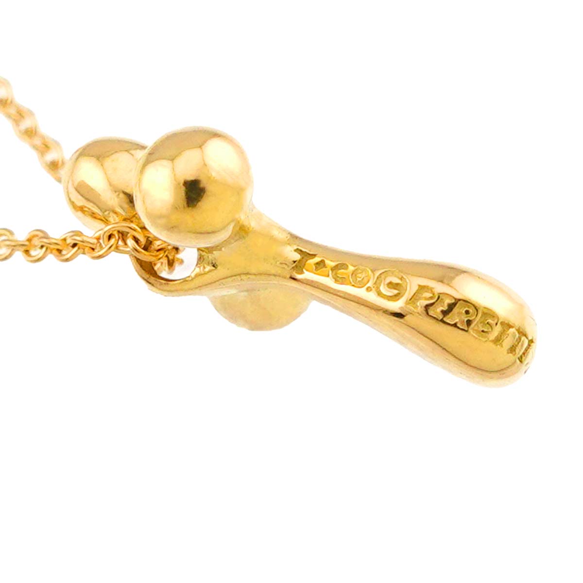 Small Cross Necklace 18K Yellow Gold 750
