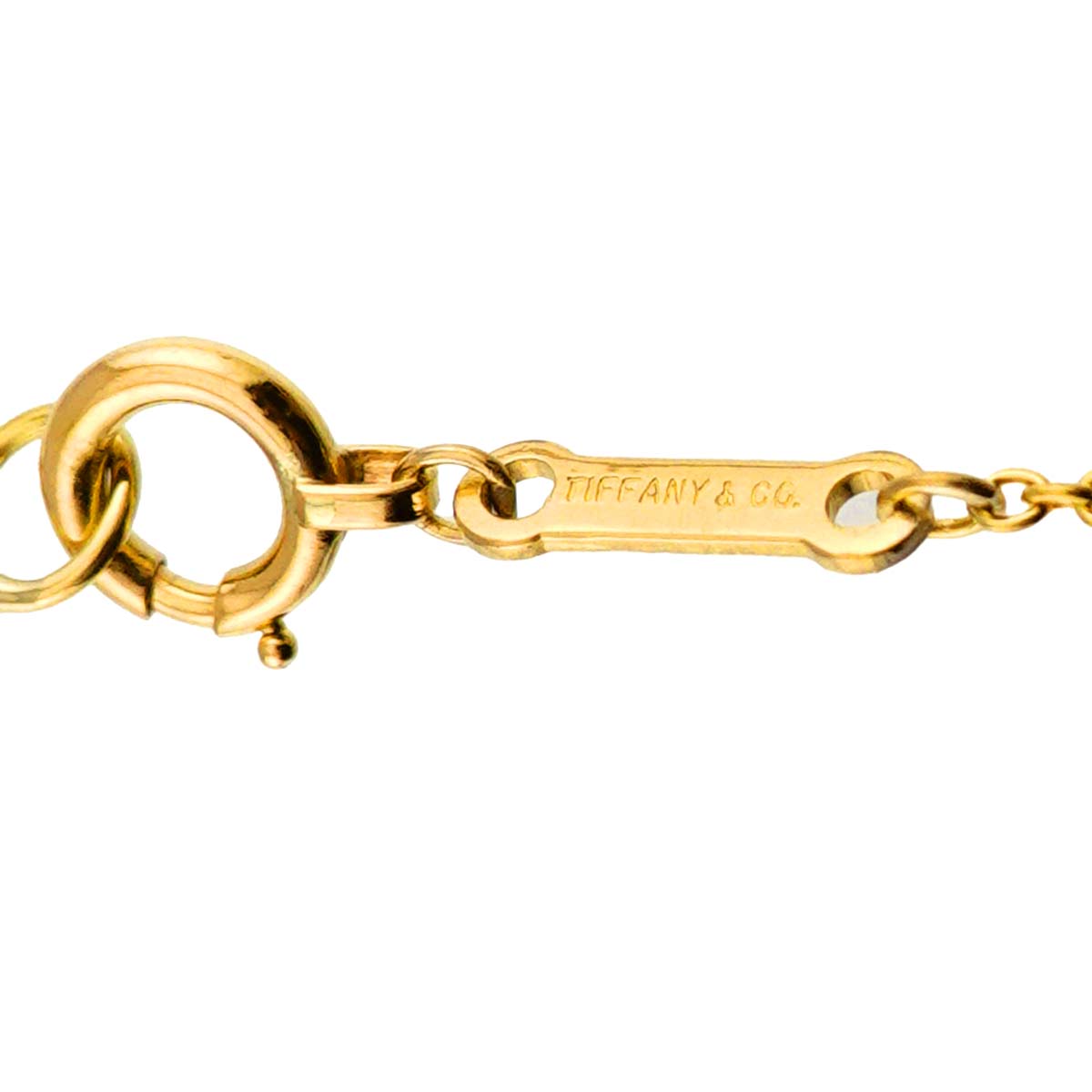 Small Cross Necklace 18K Yellow Gold 750