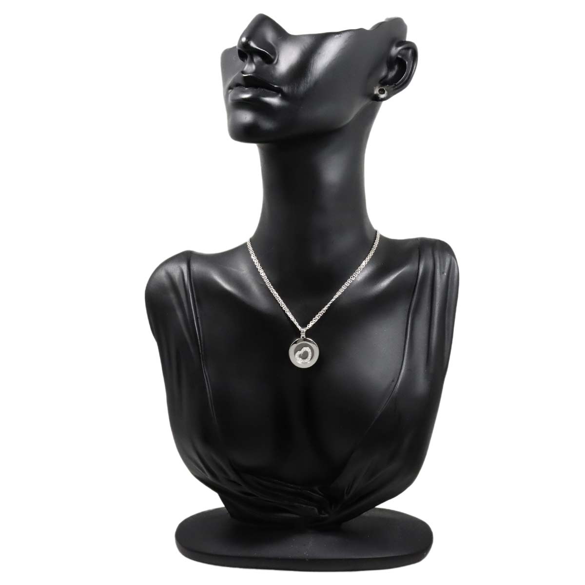 Happy Spirit Diamond Necklace 18K White Gold 750