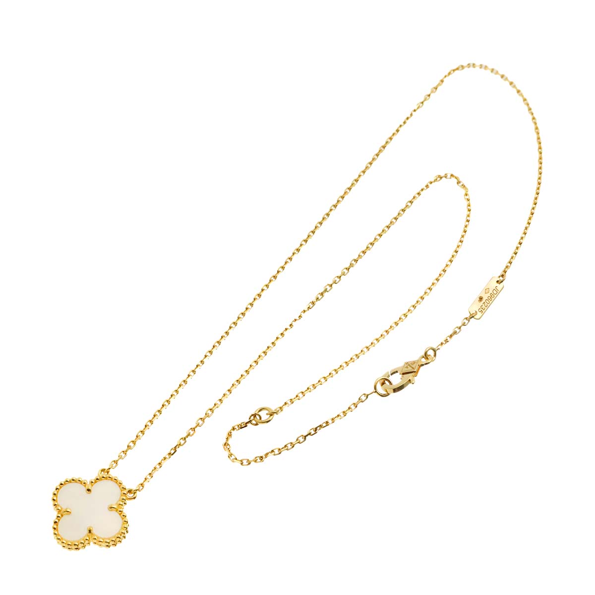 Vintage Alhambra MOP Necklace 18K YG 750