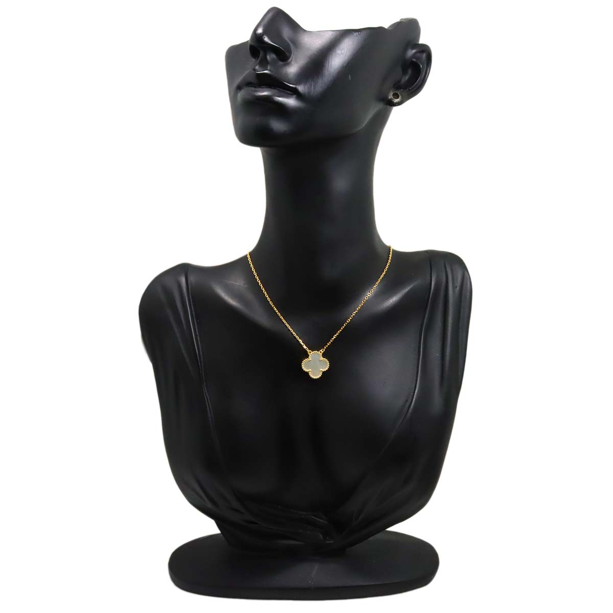 Vintage Alhambra MOP Necklace 18K YG 750