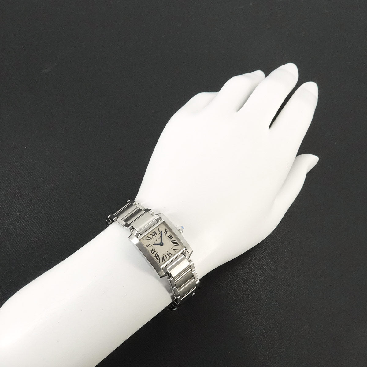 Tank Francaise SM W51008Q3 Quartz Cream Dial Ladies Watch