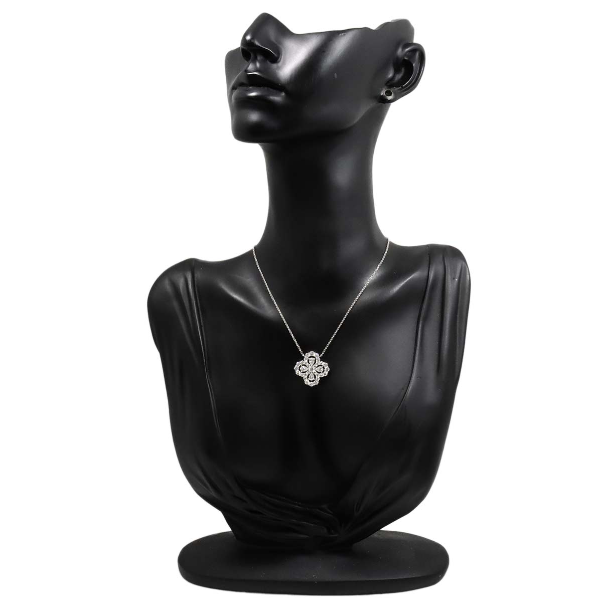 Loop Full Motif Diamond Necklace Pt