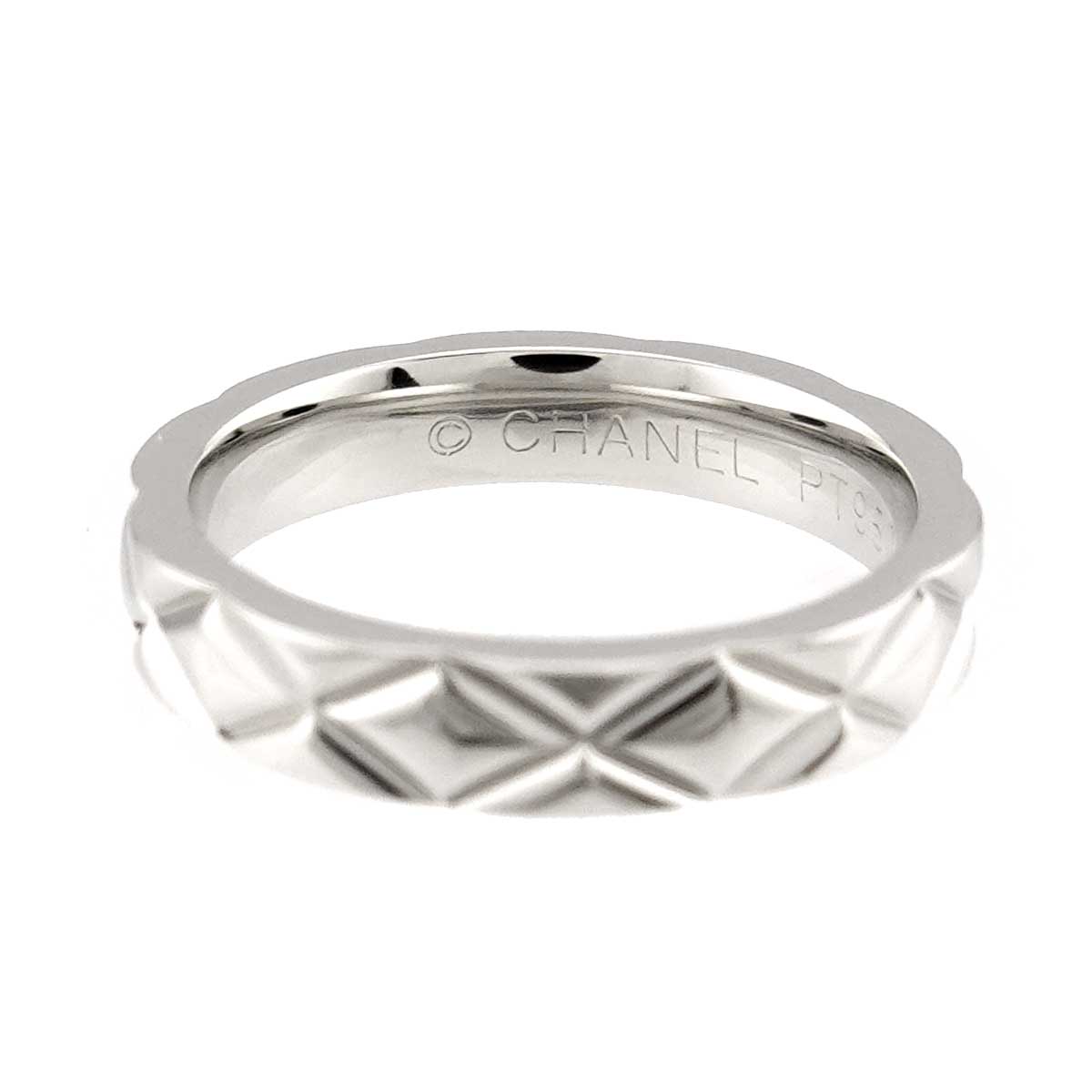 Matelasse Ring Pt Platinum size48 4.5(US)
