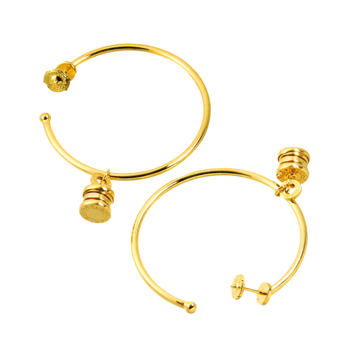 B-ZERO1 Element Earrings Pierced 18K Yellwo Gold 750