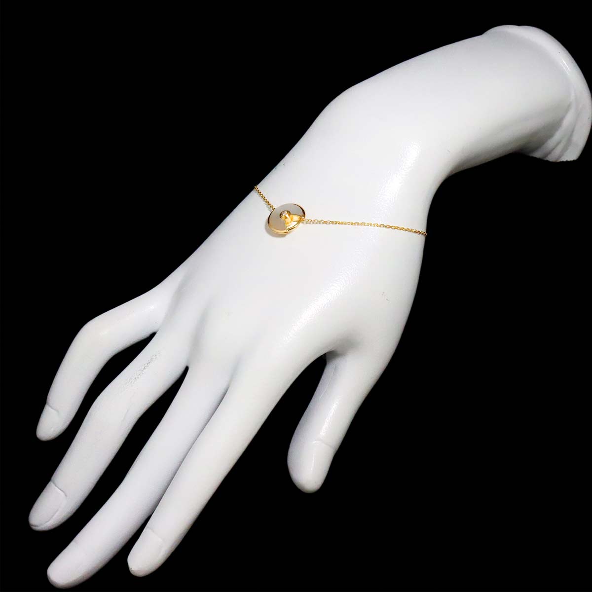Amulette MOP Diamond Bracelet XS 18K YG 750