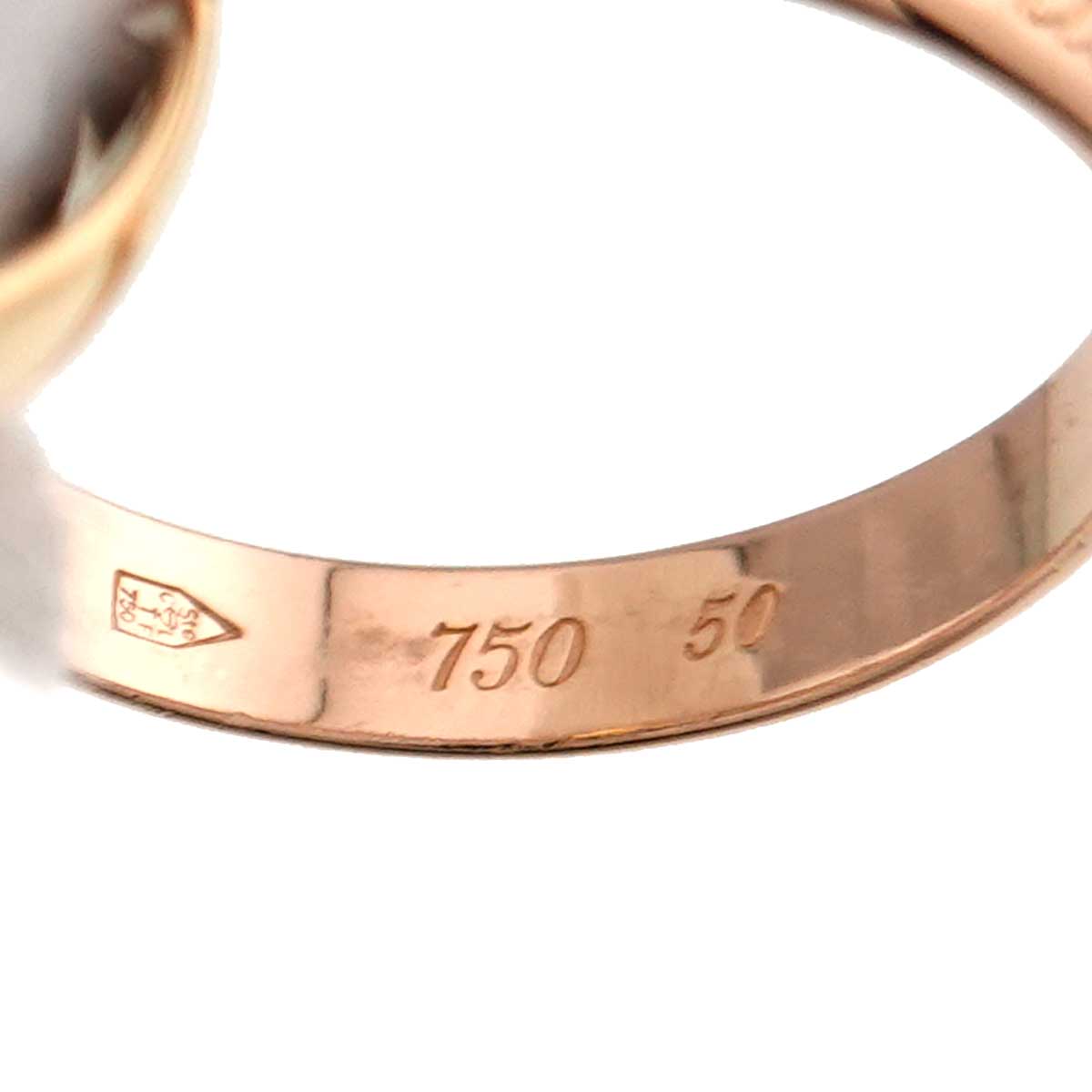 Trinity MM Ring 18K YG WG PG 750 Size50 5.25(US)