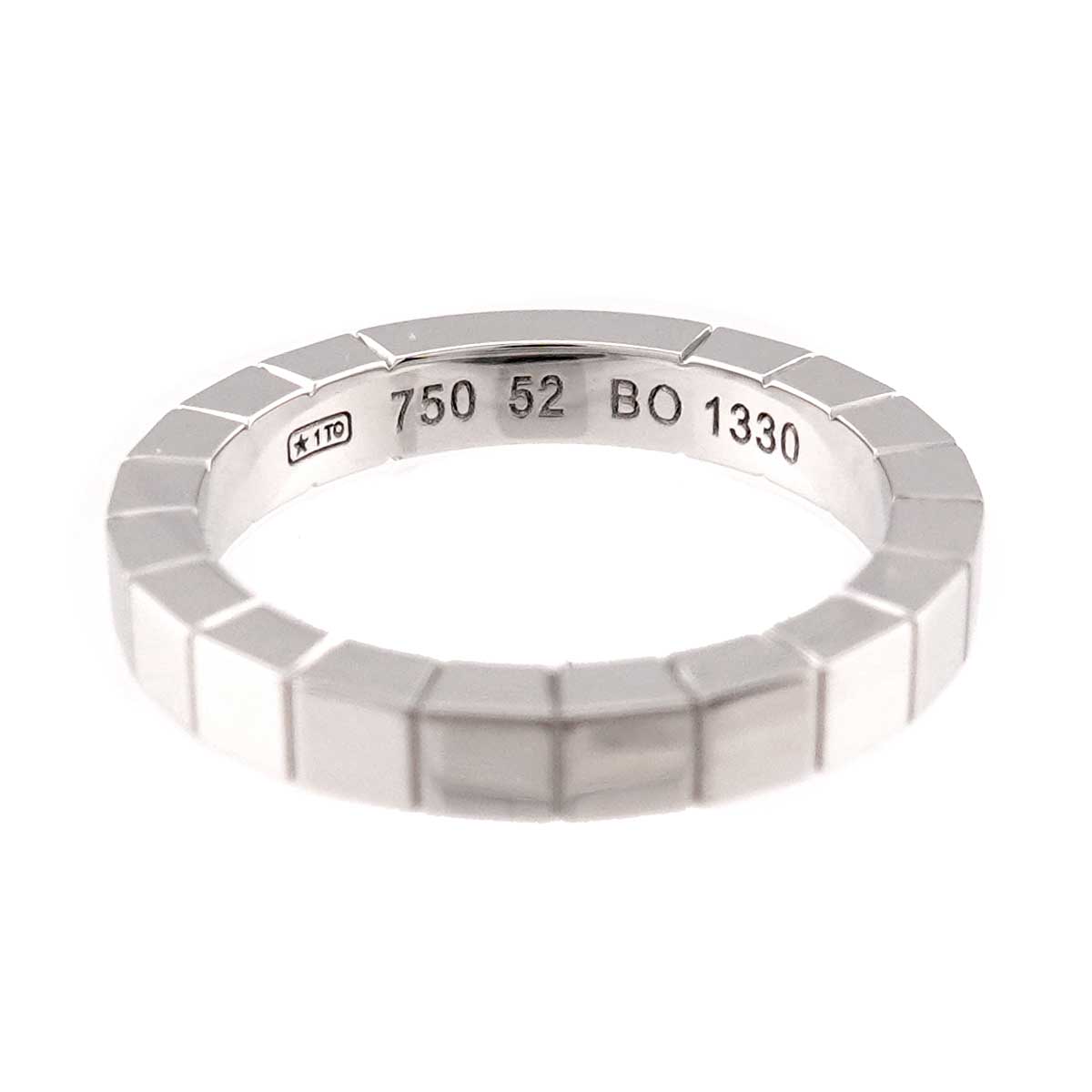 Laniere Ring 18K White Gold 750 Size52 5.75-6(US)