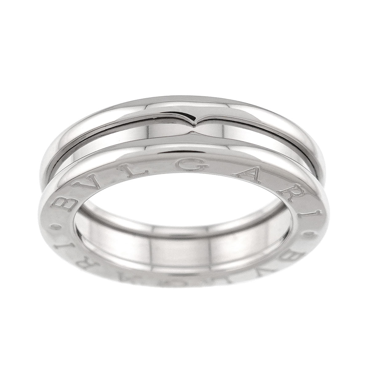 B-ZERO1 1Band Ring 18K White Gold 750 Size49 4.5-4.75(US)
