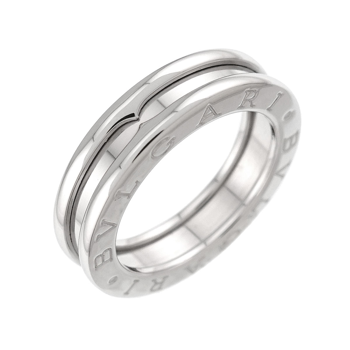 B-ZERO1 1Band Ring 18K White Gold 750 Size49 4.5-4.75(US)