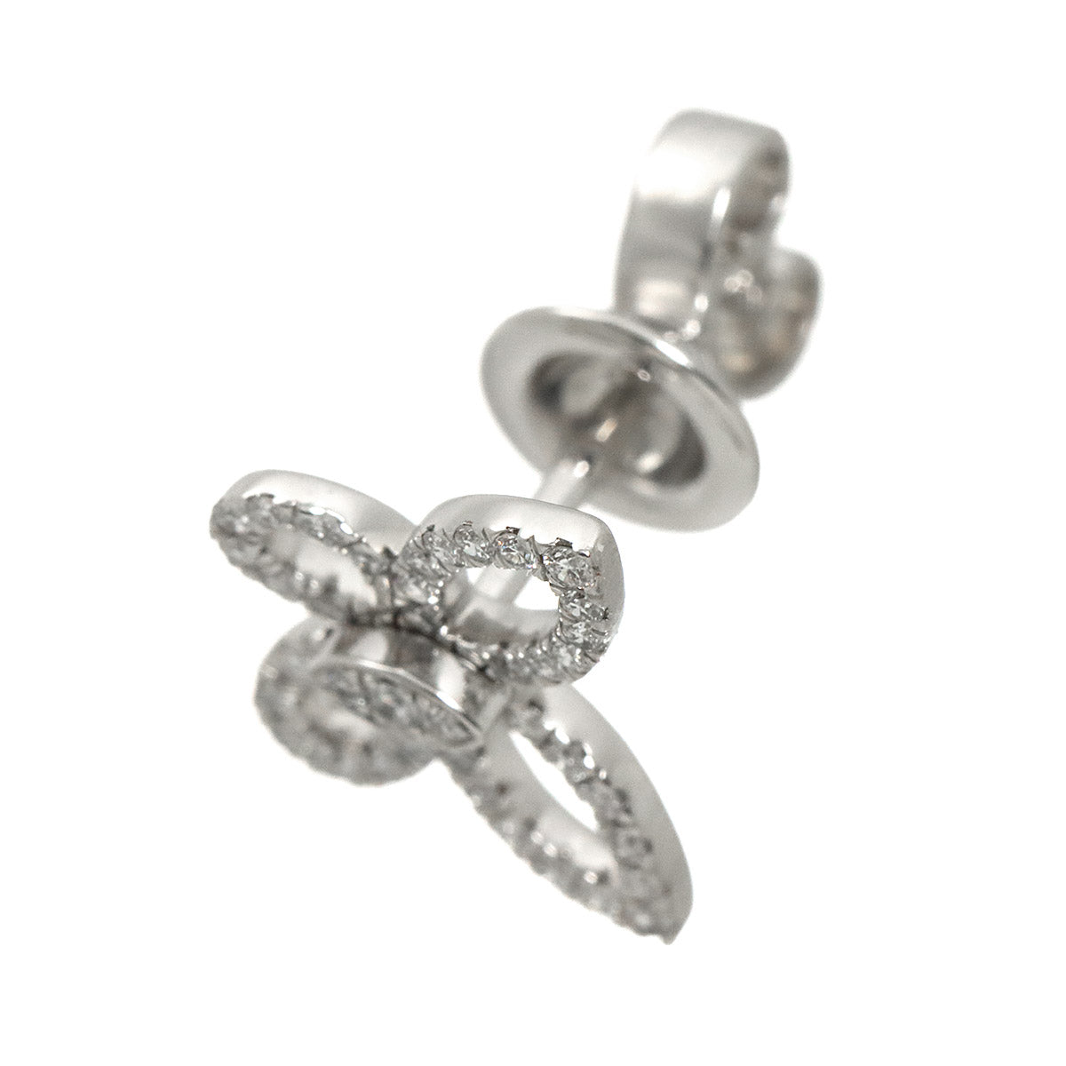 Butterfly Diamond Earring 18K WG 750 One Piece only
