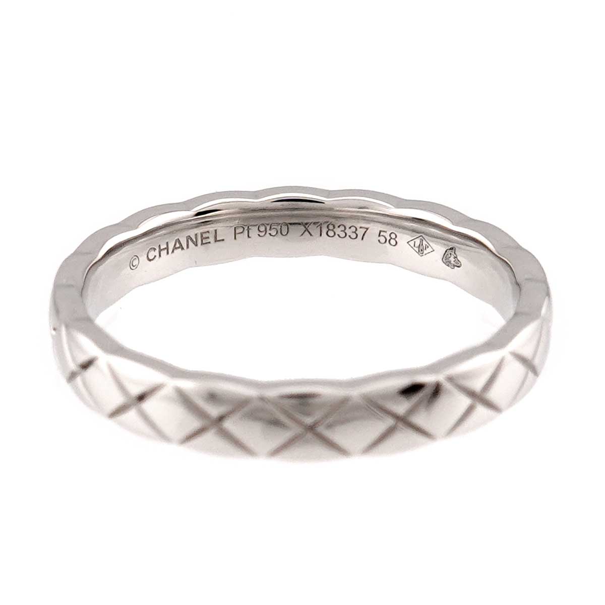 Coco Crush Ring MM Platinum size58 8.25(US)