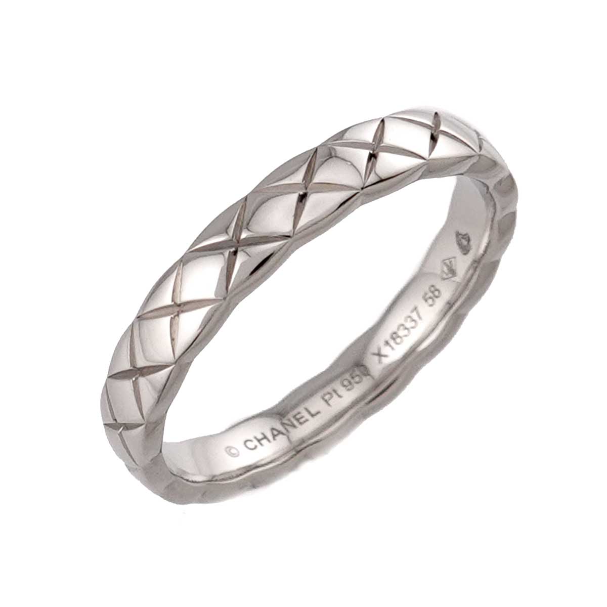 Coco Crush Ring MM Platinum size58 8.25(US)