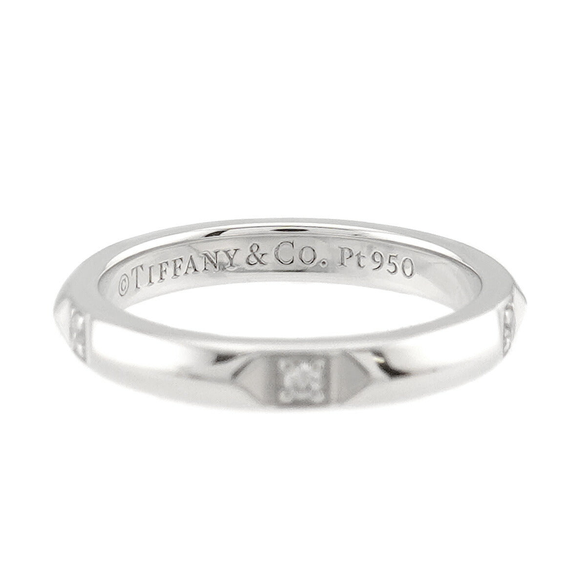 True Diamond Ring Platinum size3.75-4(US)