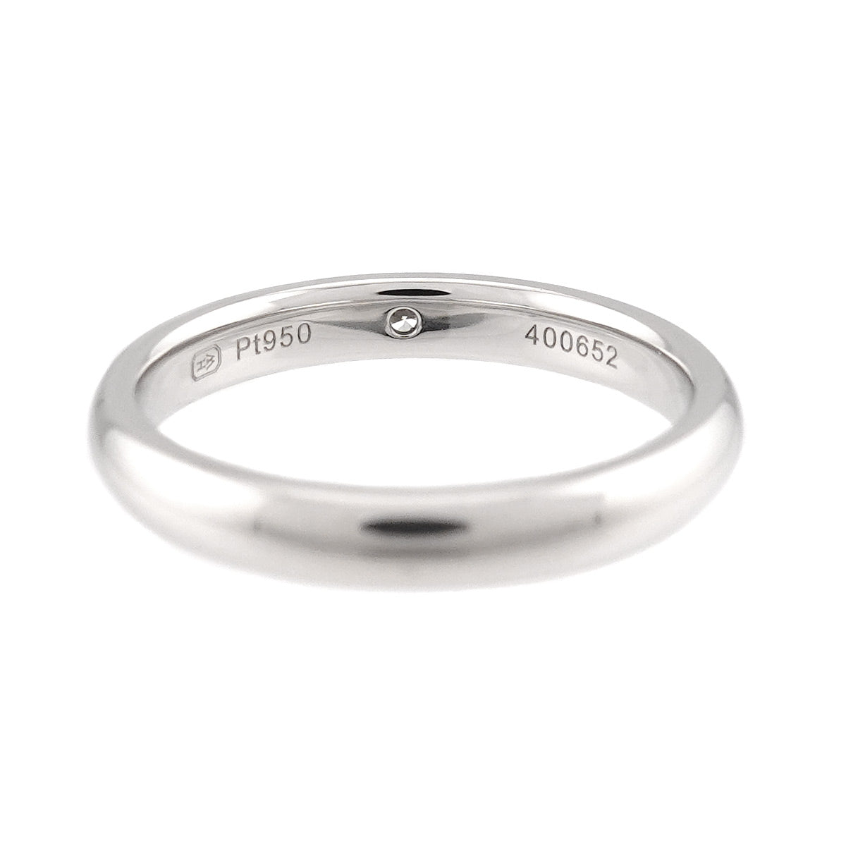 Diamond Ring Pt Platinum size6.25-6.5(US)