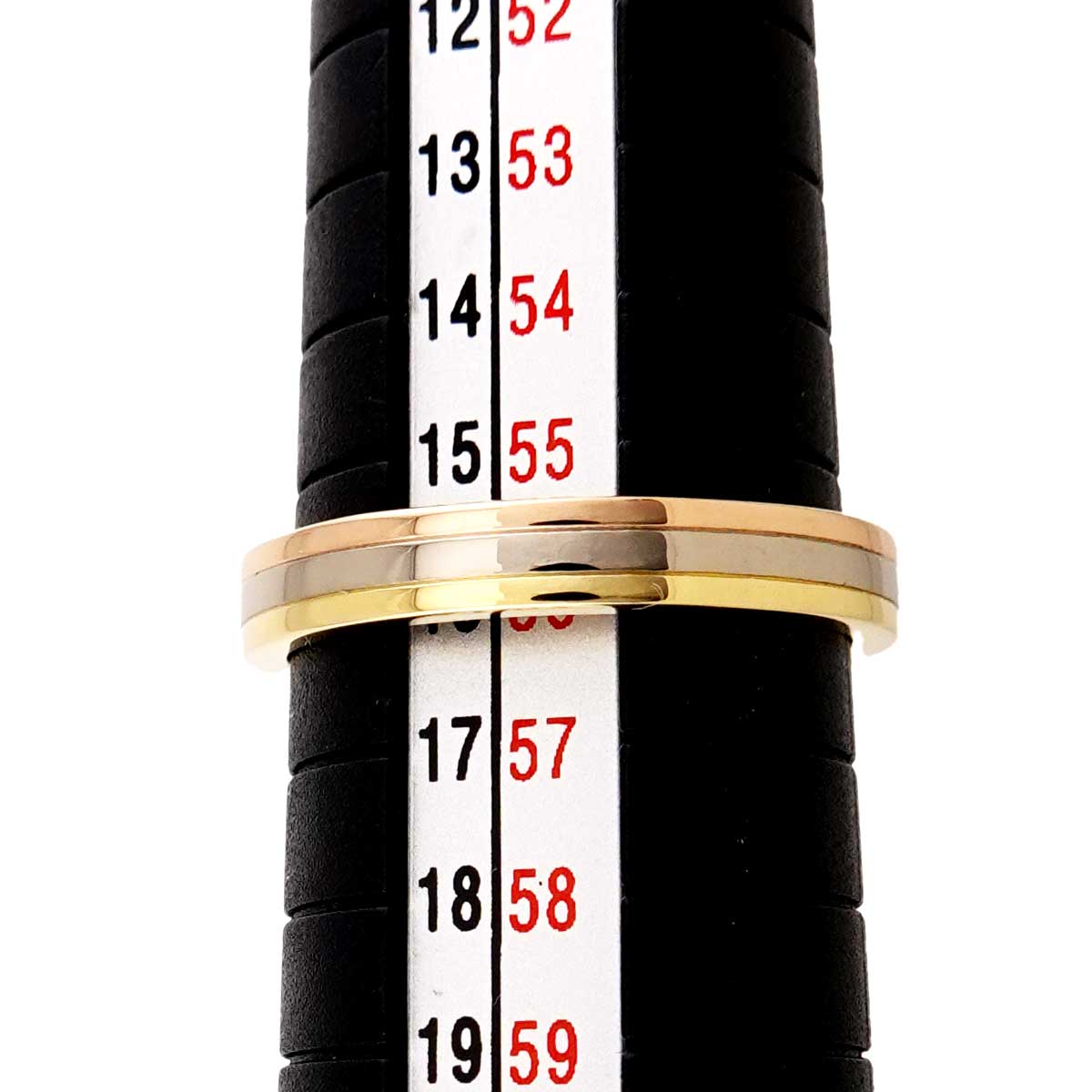 Vendome Ring 18K YG WG PG 750 size56 7.5(US)