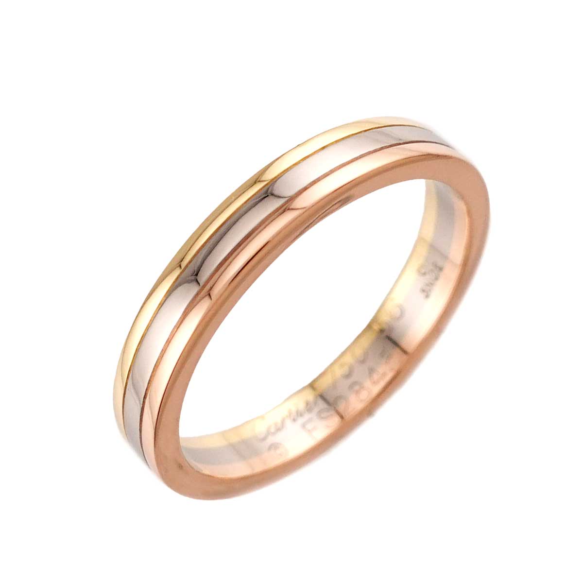 Vendome Ring 18K YG WG PG 750 size56 7.5(US)