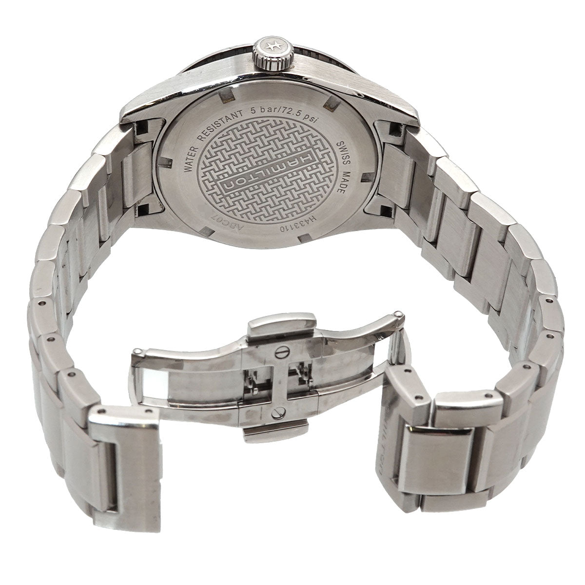 Broadway DayDate H433110 Quartz Black Dial Mens