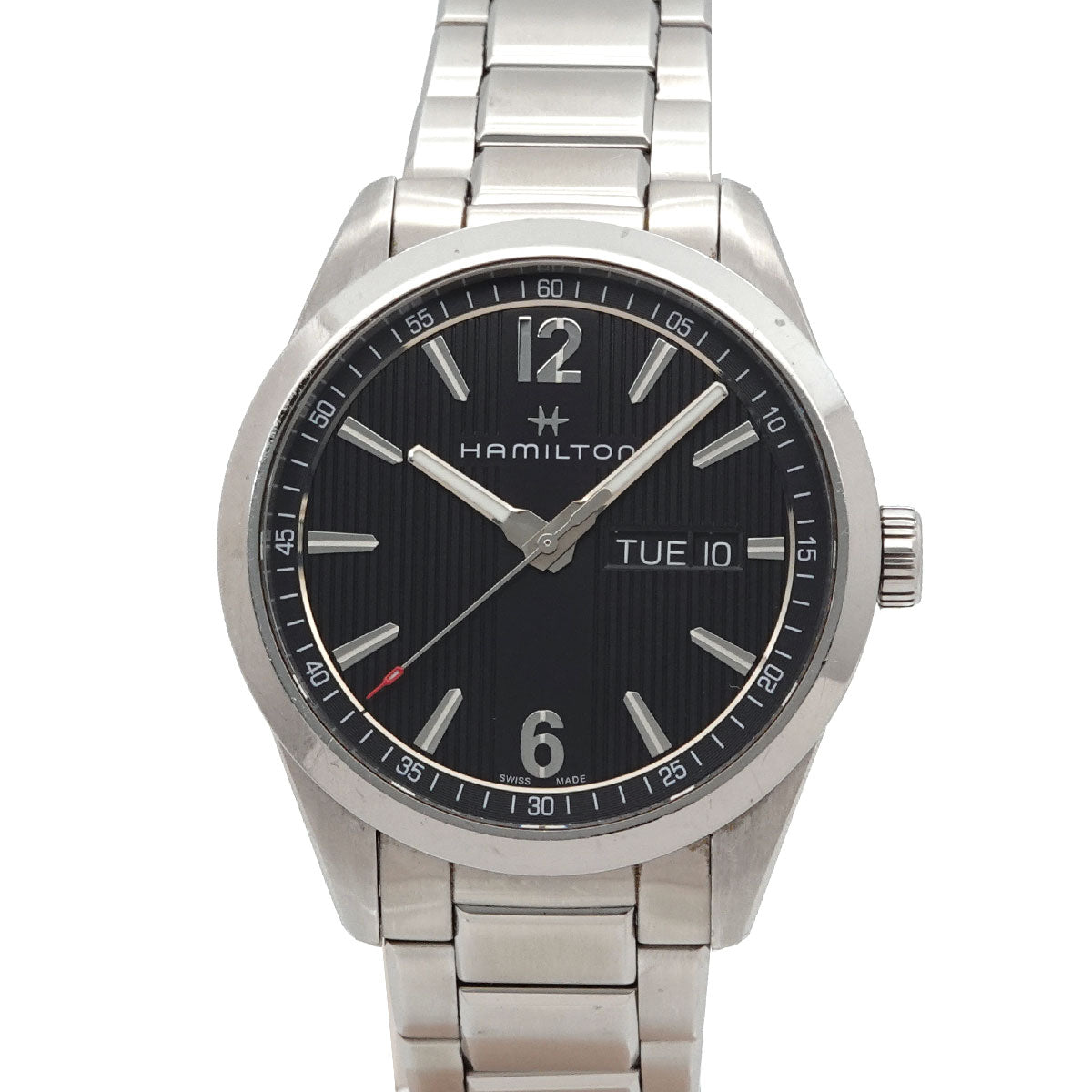 Broadway DayDate H433110 Quartz Black Dial Mens