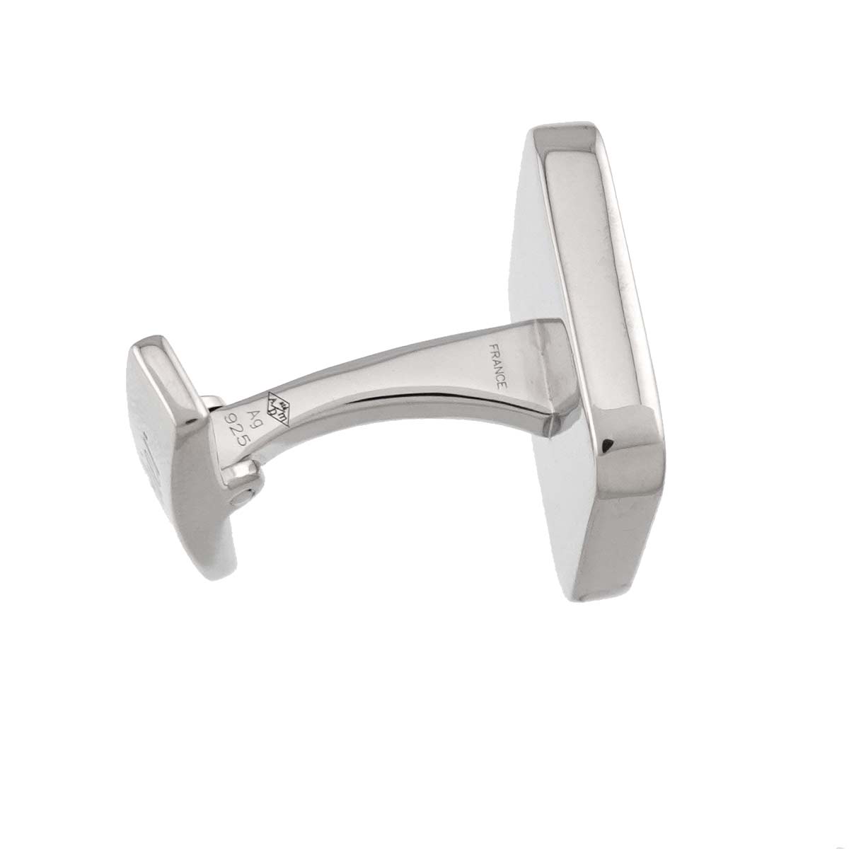 Santos Onyx Cufflinks SV Silver 925