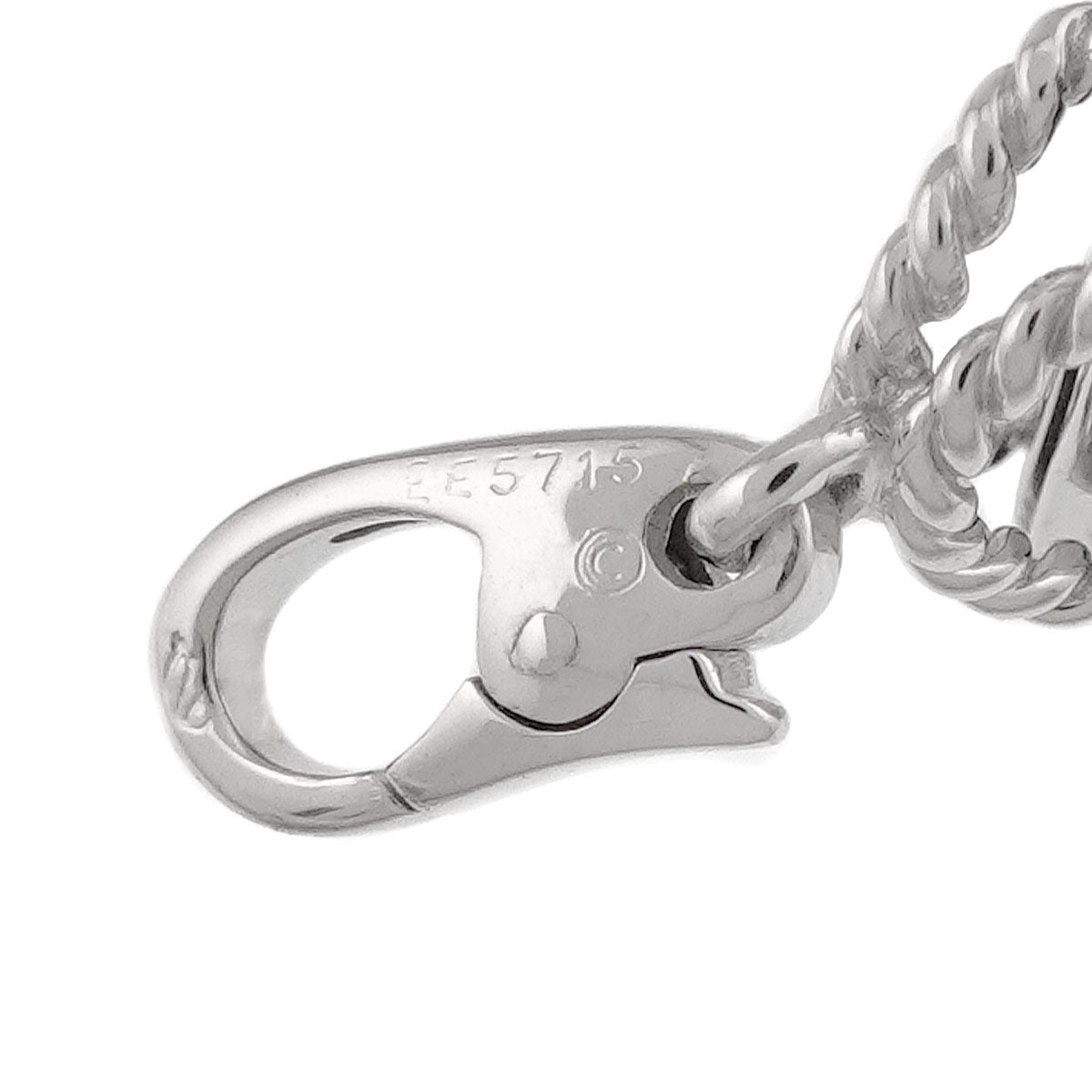Bag motif Charm Pendant Top 18K White Gold 750 90324567