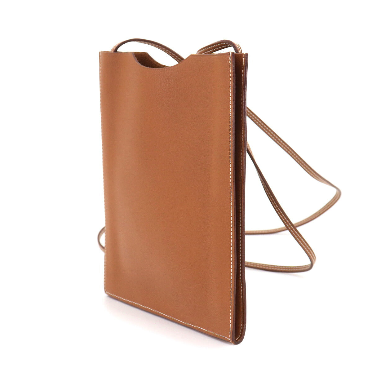 Onimaitou 2 PM Shoulder Bag Veau Swift Gold Purse