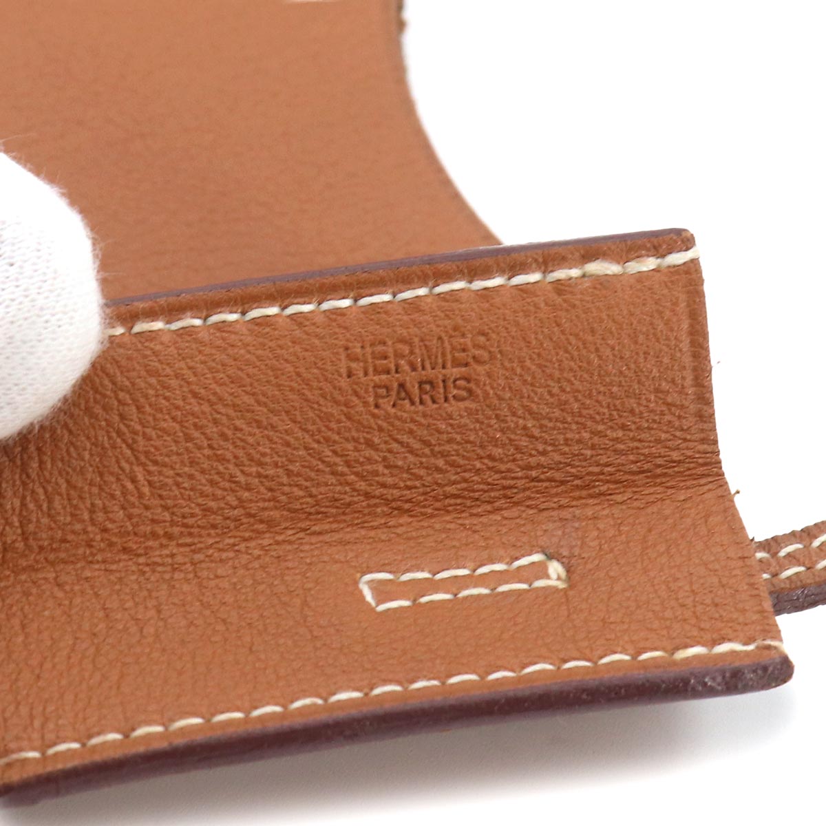 Onimaitou 2 PM Shoulder Bag Veau Swift Gold Purse