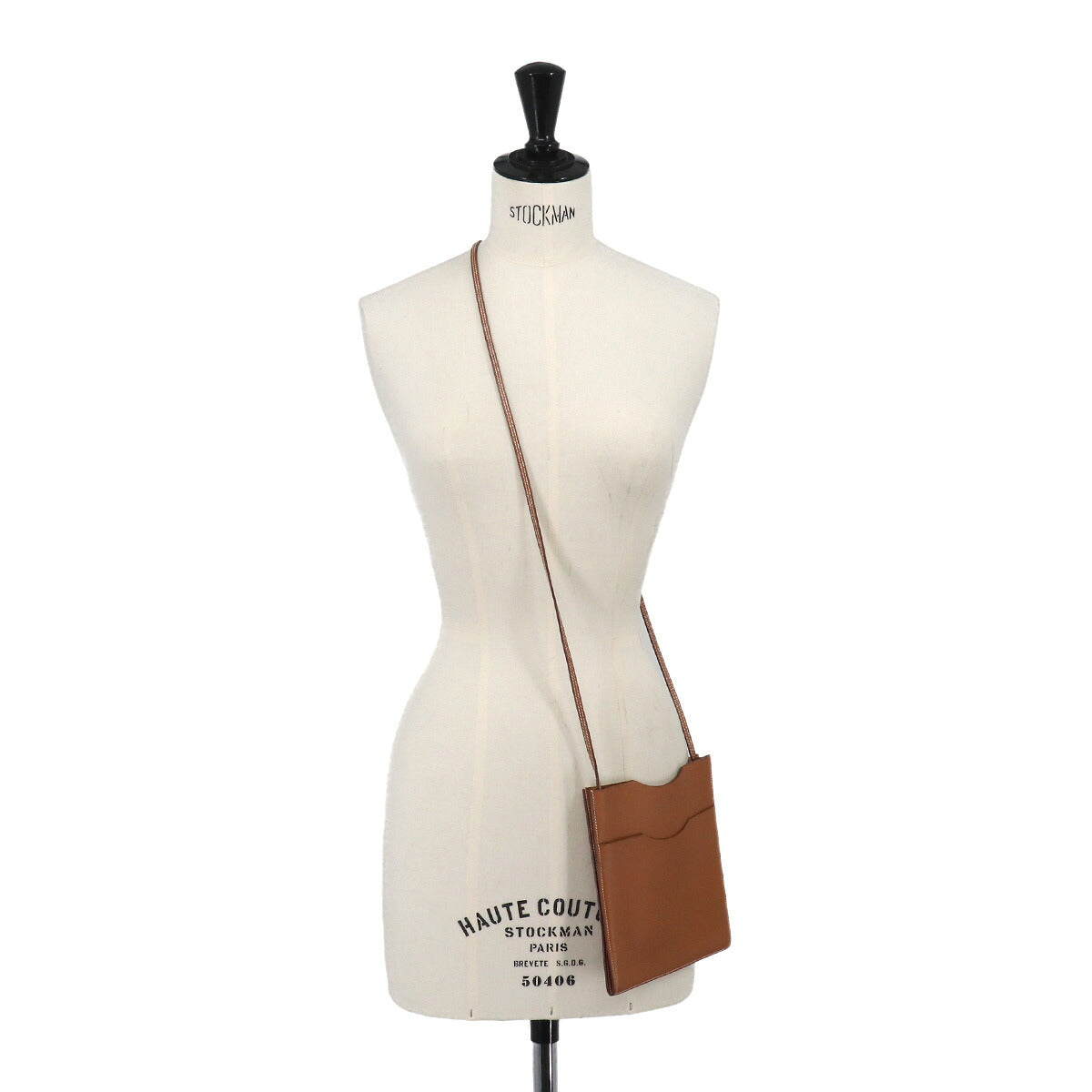Onimaitou 2 PM Shoulder Bag Veau Swift Gold Purse