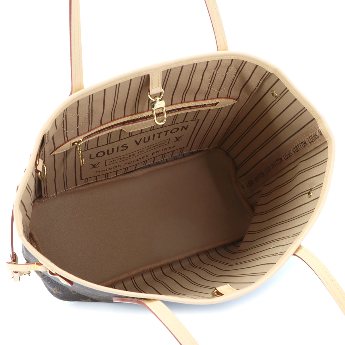 Monogram Neverfull PM Tote Bag Brown M46979 Purse