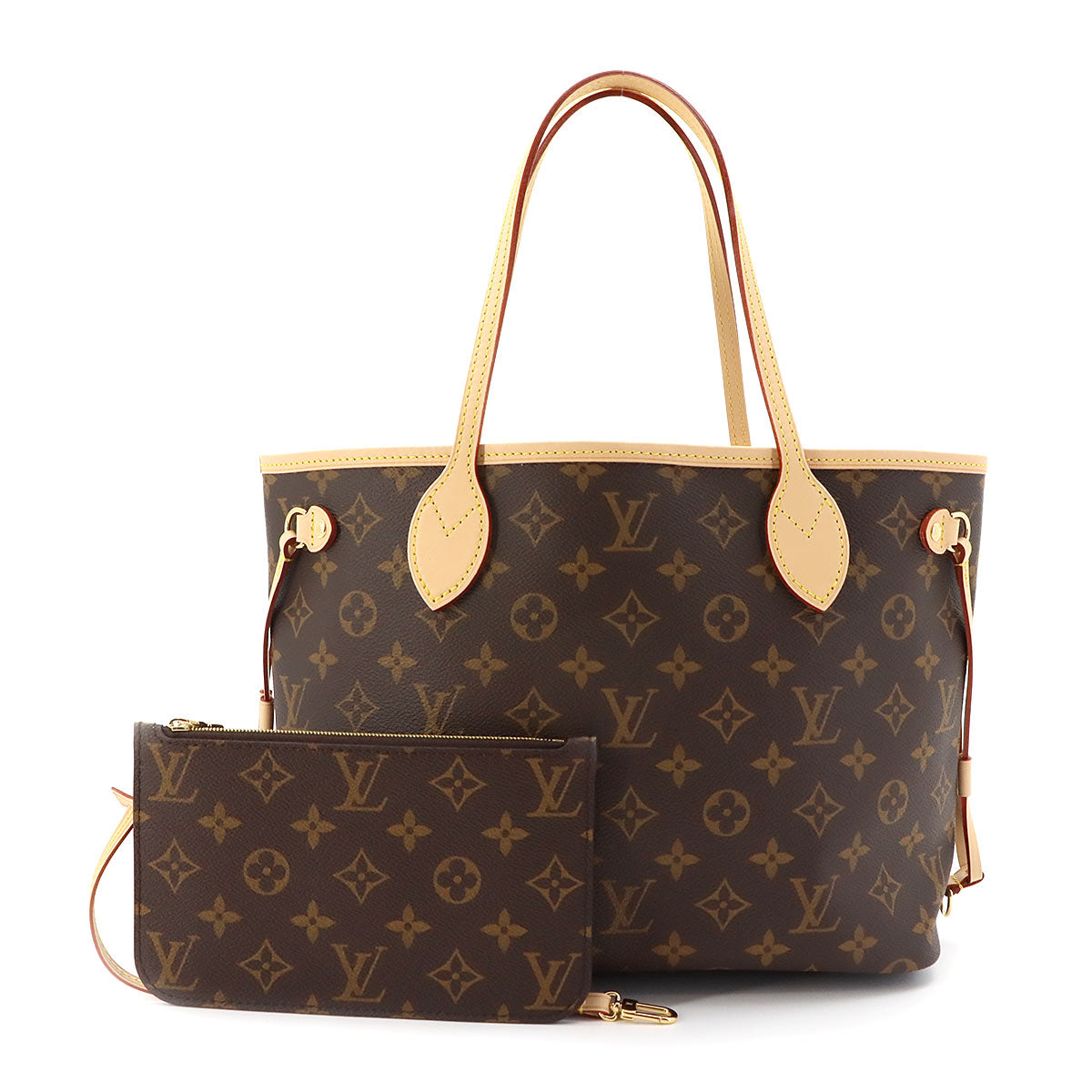 Monogram Neverfull PM Tote Bag Brown M46979 Purse