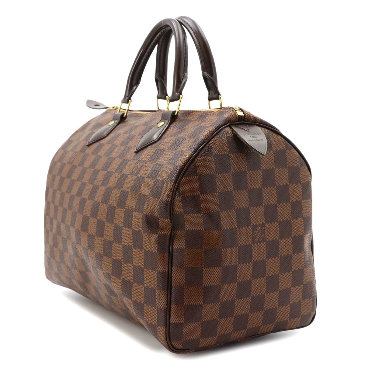 Damier Speedy 30 Hand Bag Ebene N41364 Brown Purse